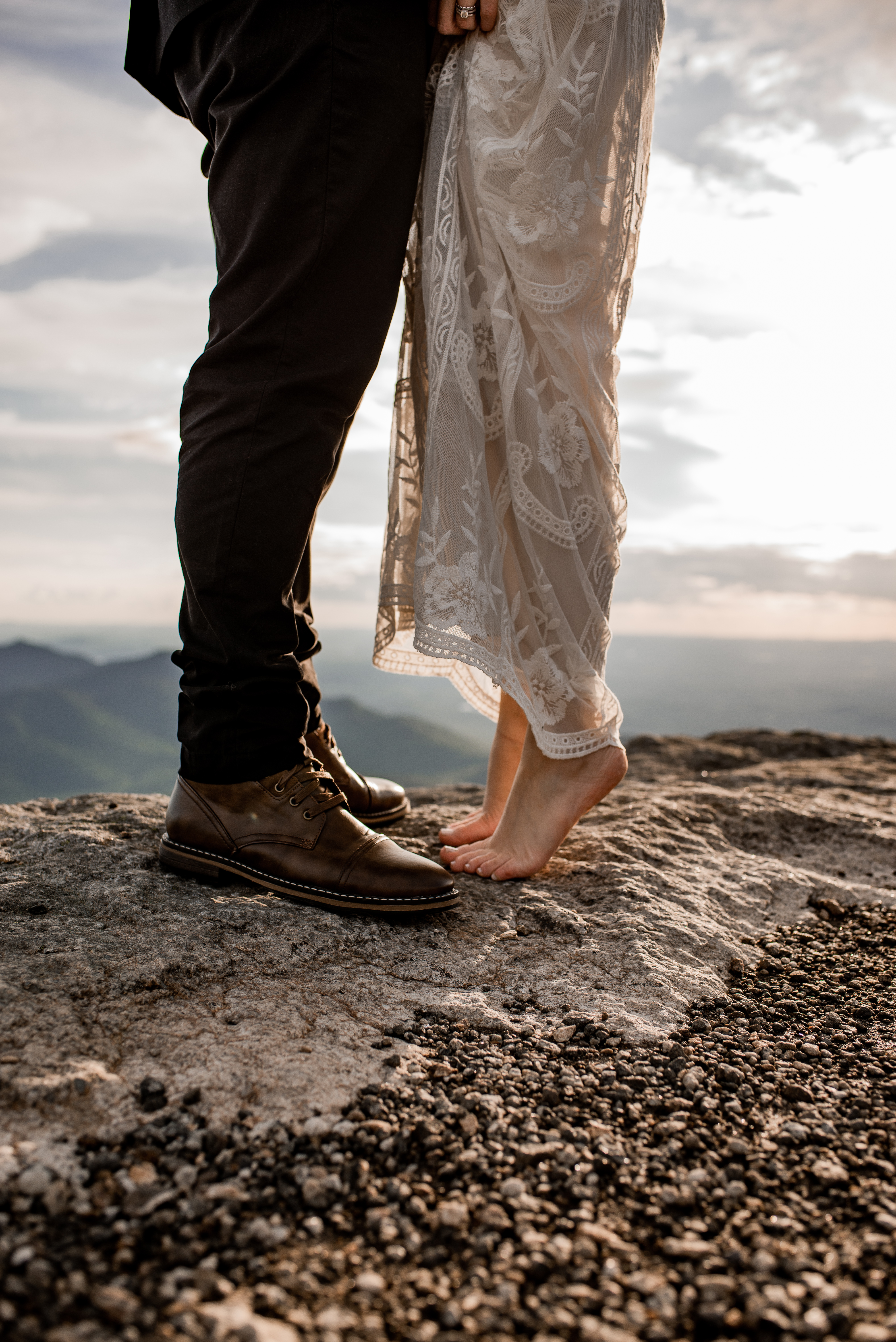 Adirondacks elopement photos on Whiteface Mountain