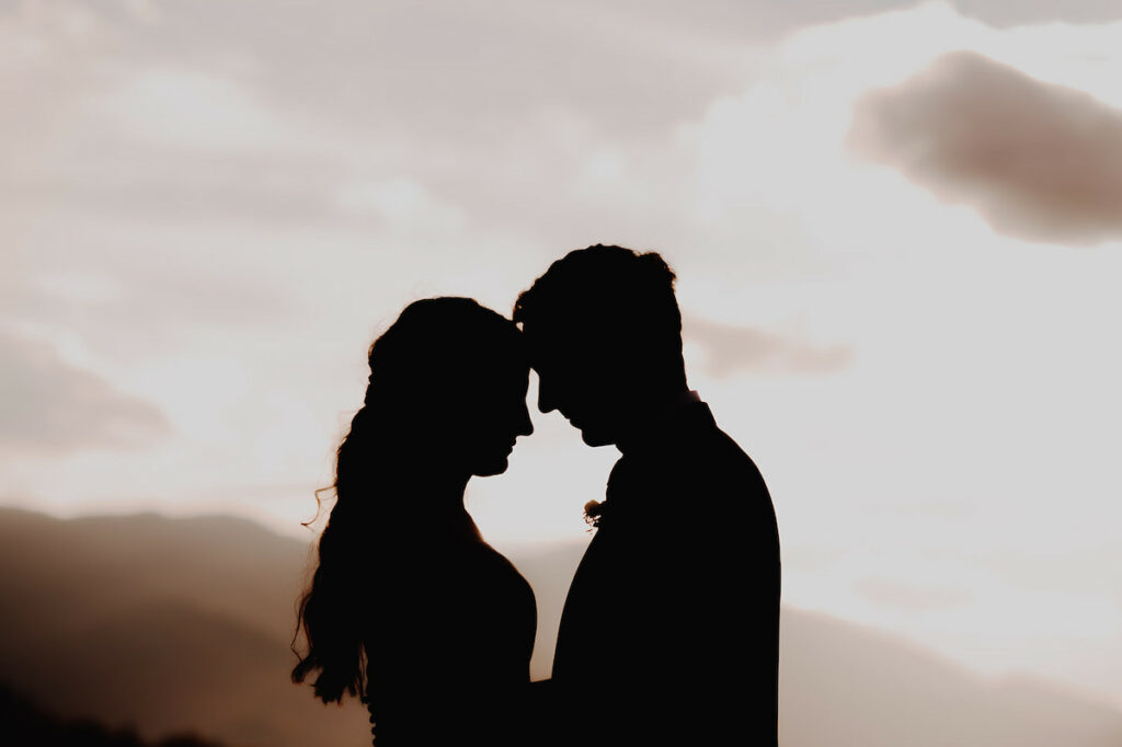 Silhouette Wedding image