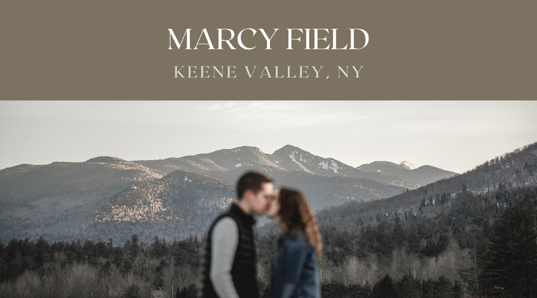 Marcy Field in Keene Valley, NY. Adirondack proposal in Marcy Field. Location idea for proposing in the high peaks.